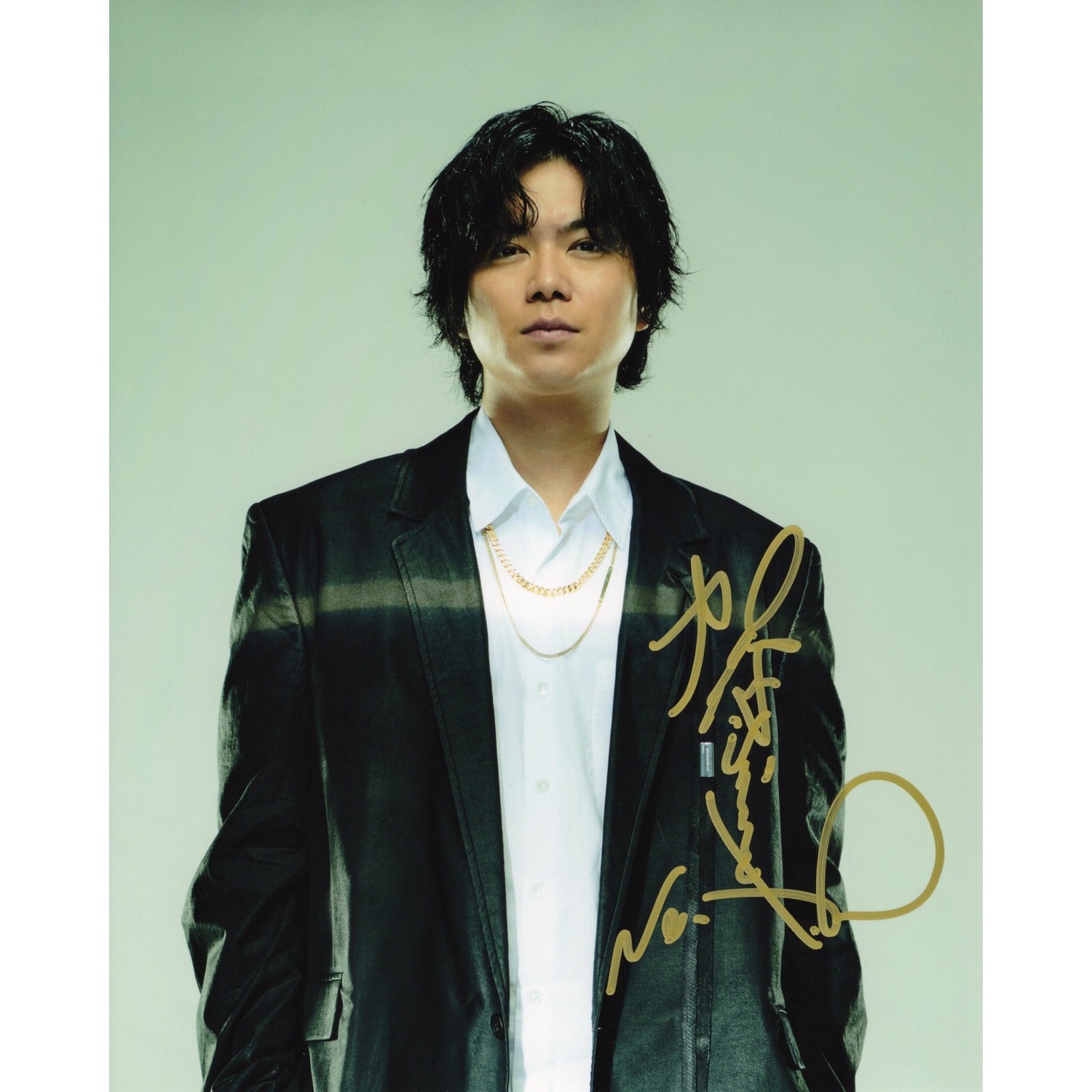 加藤 シゲアキ直筆サイン入り写真 当選書付